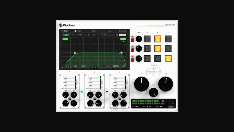 Dedicated Transient Lane EQ